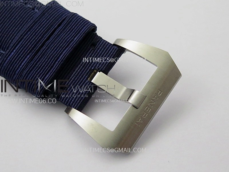 PAM1289 Y TTF Best Edition Blue Dial on Blue Leather Strap P.900 Clone